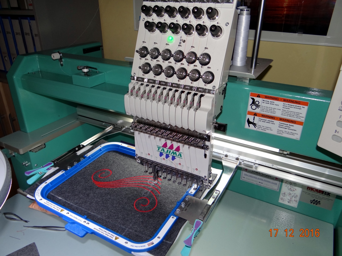 Tajima Stickmaschine
